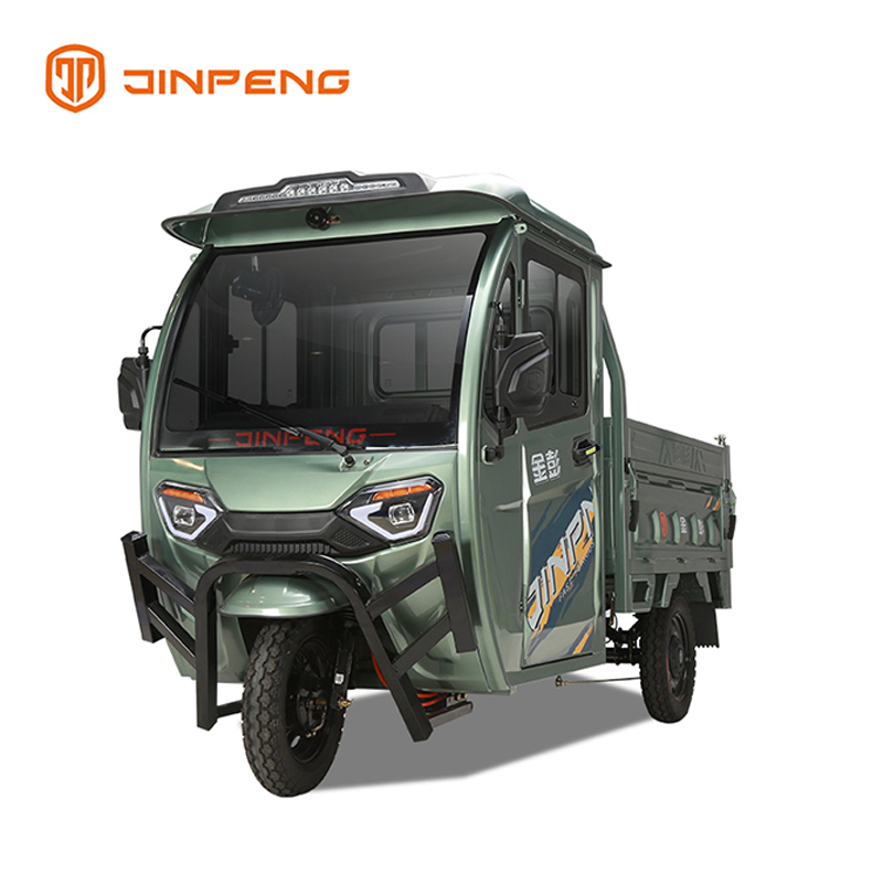 Adopter la durabilité et l'efficacité avec le tricycle cargo électrique de JINPENG